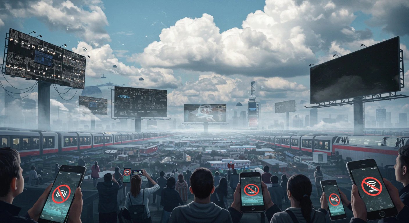 O que aconteceria se a nuvem parasse de funcionar por um dia?